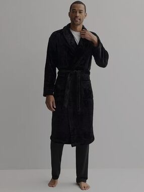 NWT Sonoma Men's Plush Robe